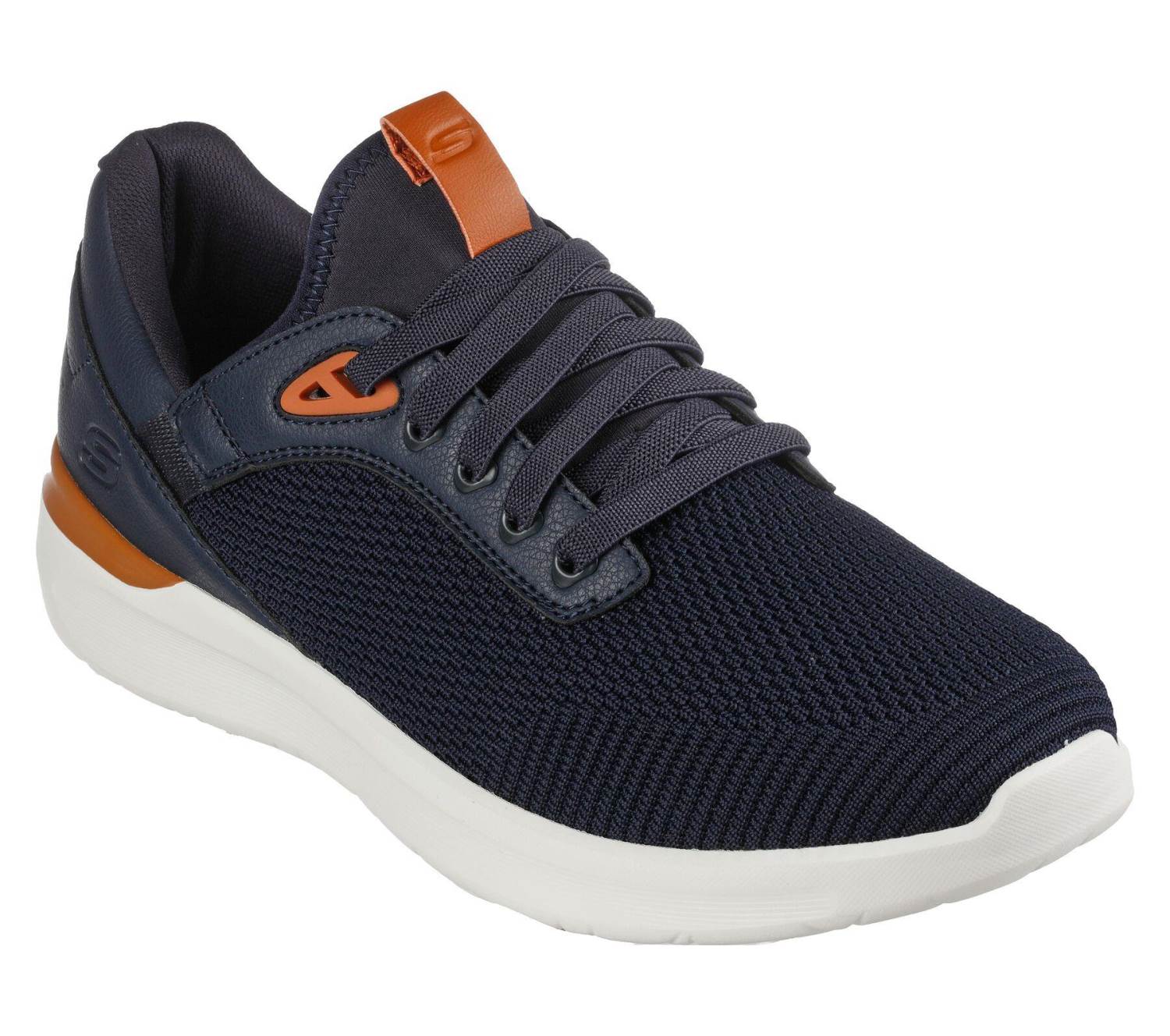 Skechers Brand Mens Casual Air Memory Sports Shoes 210406 (Navy) RAJASHOES