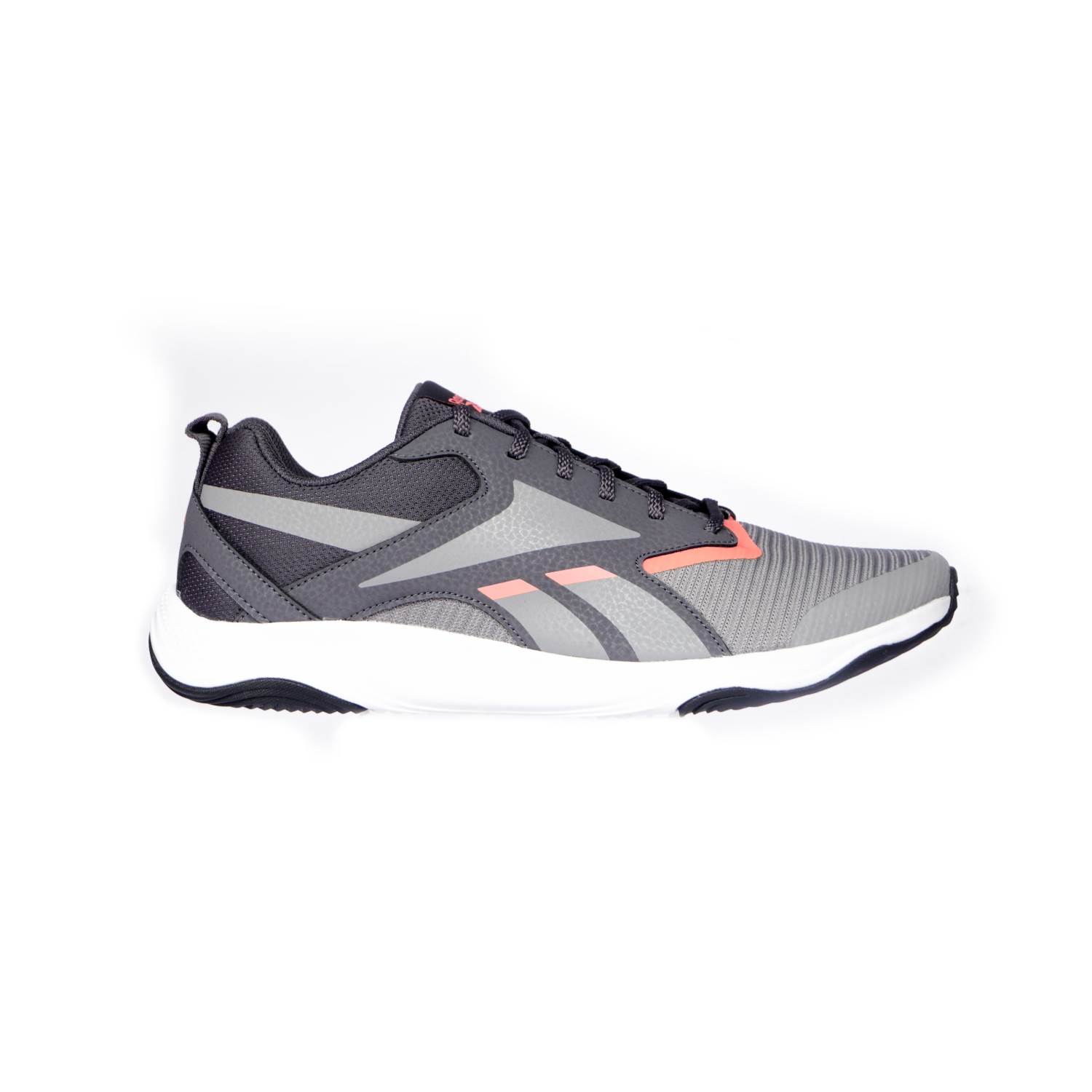 Reebok Brand Mens Running Casual Laced Sports Shoes Impact M GB1924  (D.Grey/Orange) :: RAJASHOES
