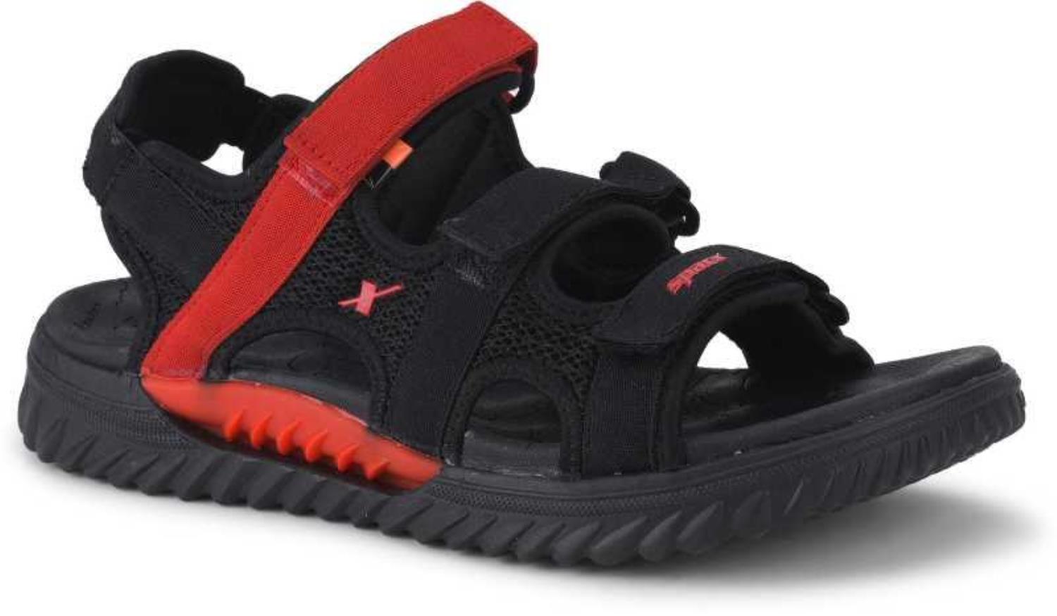Sparx Men's Black and Red Sandals - 6 UK/India (39.33 EU)(SM-433) :  Amazon.in: Fashion