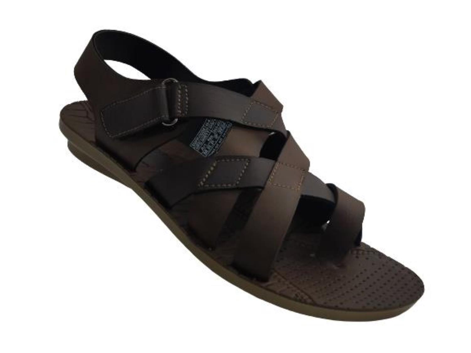 Bata Brand Men's Casual Sandal 861-4937 (Brown) :: RAJASHOES