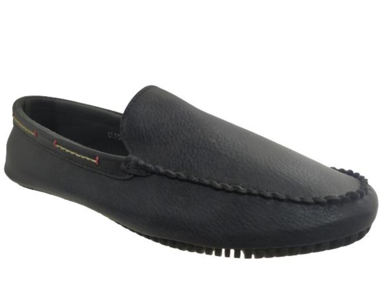 Kaas Brand Men's GLF-5005 Slipons Casual Loafer Shoes (Navy) :: RAJASHOES
