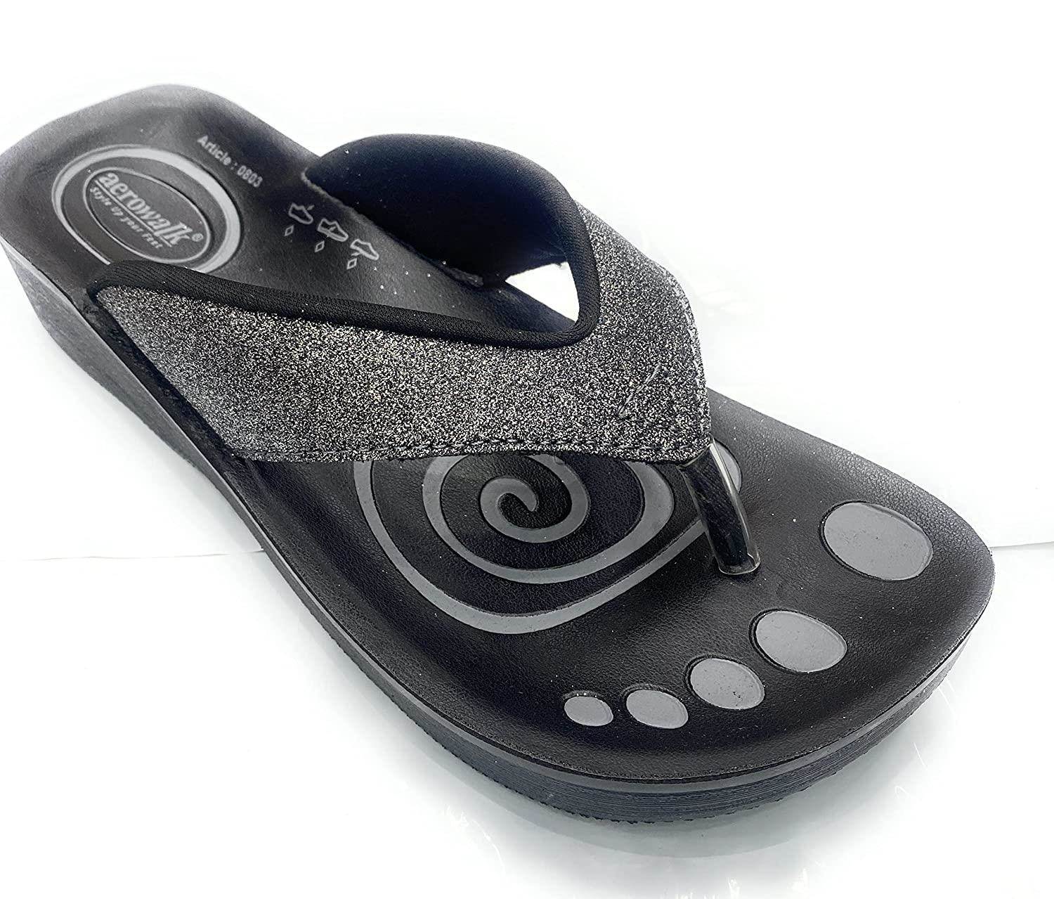 AEROWALK LADIES SYNTHETIC SLIPPER - #0807 - Condor Footwear Group I India's  leading Footwear Company