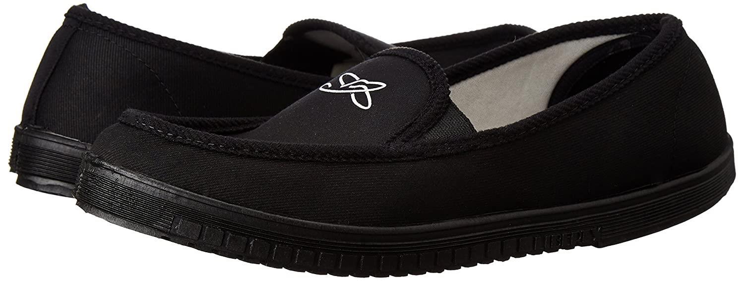 Liberty Gliders Brand Men's Walkere Black Casual Canvas Shoes RAJASHOES