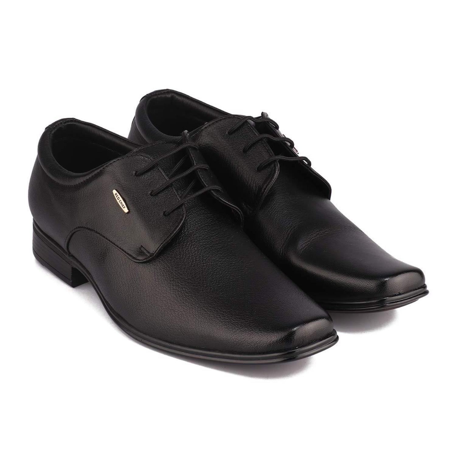 Red Chief Brand Men's RC1998 Laced Formal Shoes (Black) RAJASHOES