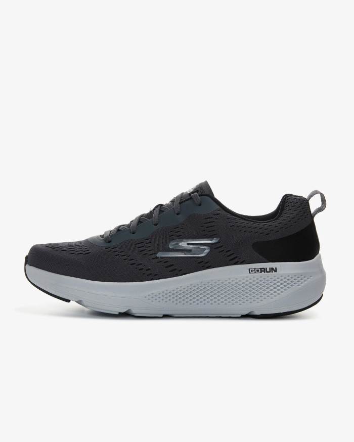 Skechers Brand Mens Go Run Elevate Marathon Running Shoes/Sneakers 220184-BKGY (D.Grey/Black)