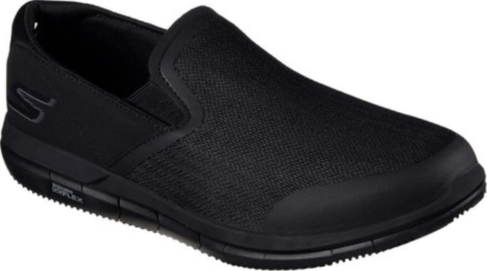 Skechers Brand Mens Go Flex Sports Shoes 54010 (Black)