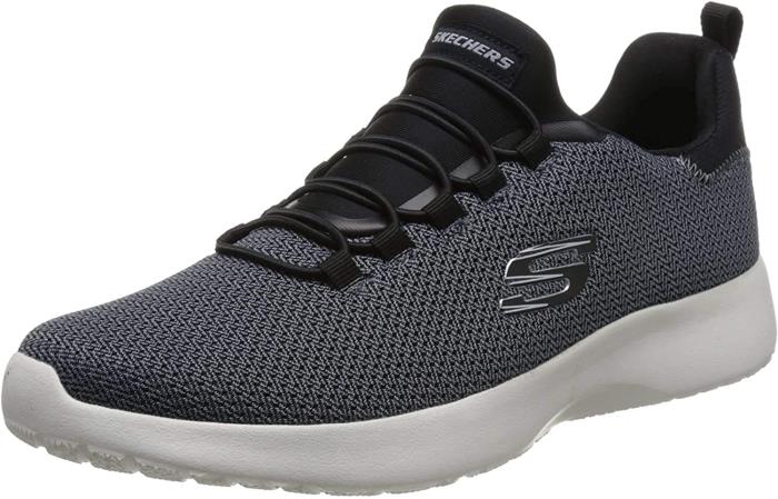 Skechers Brand Men`s Dynamight Memory Foam Slipons Sports Shoes 58360 (Grey)