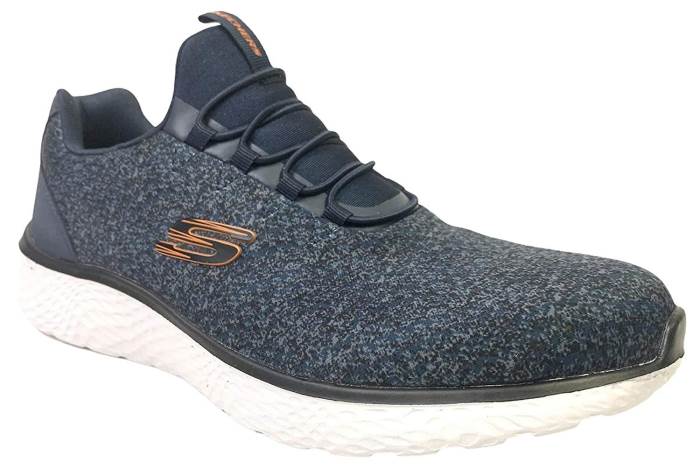 Skechers Brand Men`s Modern Cool-Okara Memory Foam Sports Shoes 8790014 (Navy)