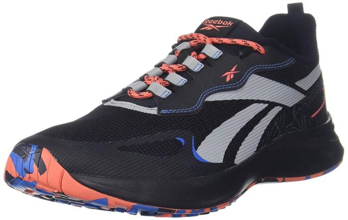 Reebok Brand Mens Original Running Sports Shoes Craze Runner GA1310 (Black/Orange)
