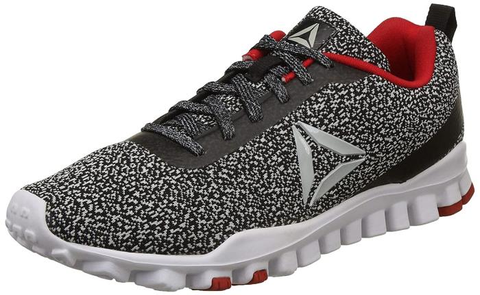 Reebok Brand Men`s Harmony Run Sports Shoes CN4133 (Grey Red)