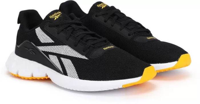 Reebok Brand Mens Running Casual Laced Sports Shoes Hector M GB1913 (Black/Yellow)
