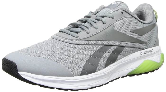 Reebok Brand Men`s Liquifect 180 3.0 Sports Shoes G55863 (Grey/Lime)