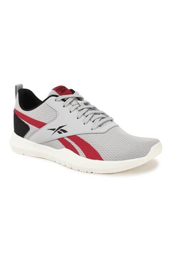 Reebok Brand Mens RMSORA1905 Running Sports Shoes L.Grey/Red