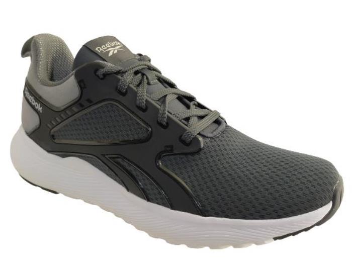 Reebok Brand Men`s Solecure Run Laced Sports Shoes EW5152 (D.Grey/Black)
