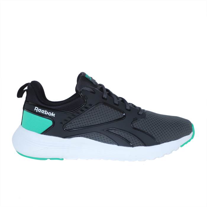 Reebok Brand Mens Solecure Run Laced Sports Shoes GB2035 (D.Grey/Green)