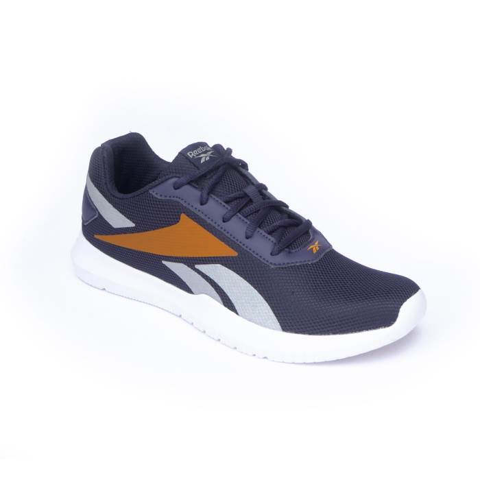 Reebok Brand Mens Running Casual Laced Sports Shoes Transition M GB2082 (Navy/Orange)