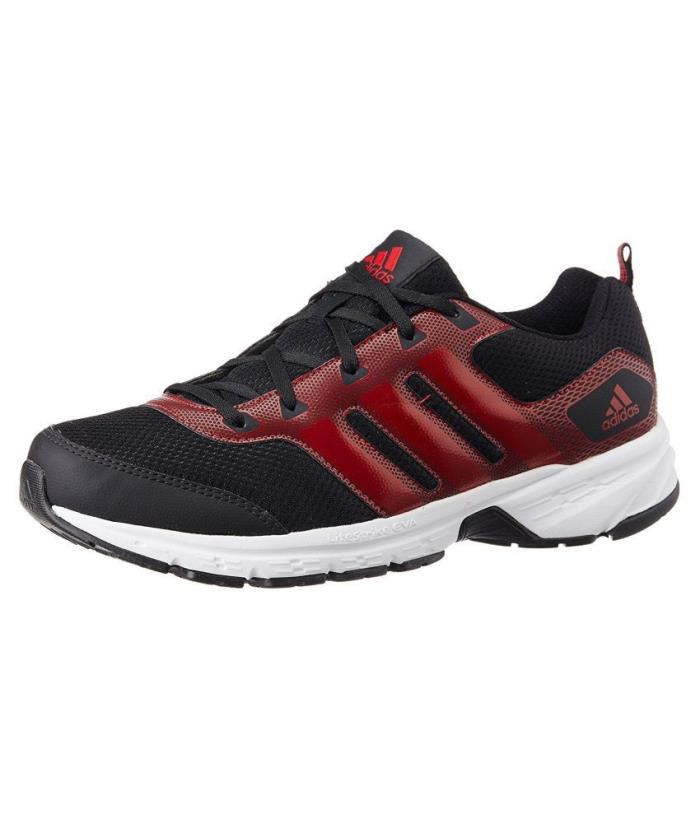 Adidas Brand Mens Alcor 1 Laced Sports Shoes AN6531 (Black Maroon)