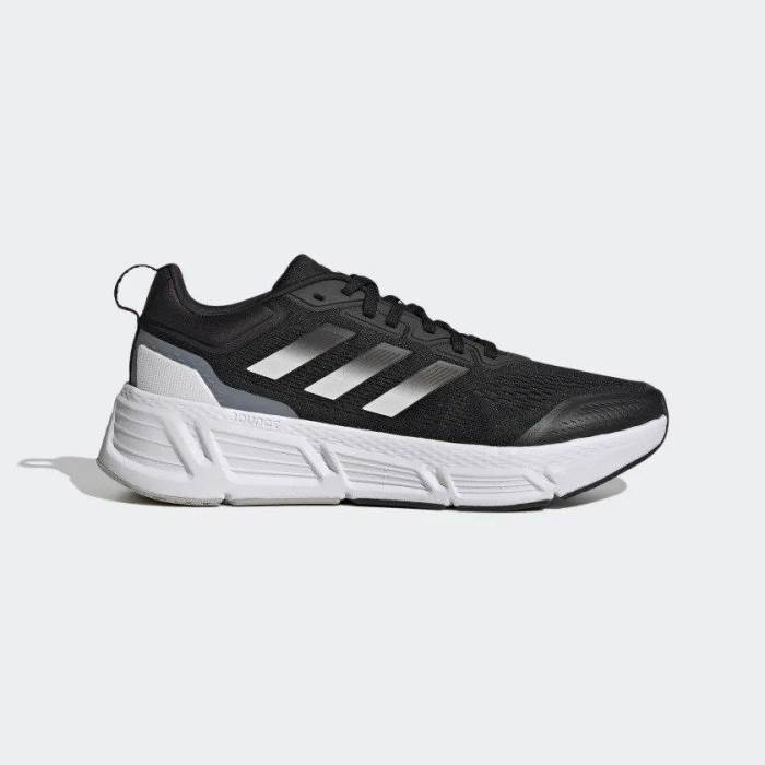 Adidas Brand Mens Casual Running Sports Shoes Questar GY2259 (Black/White)