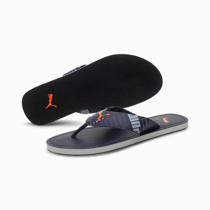 Puma Brand Mens Ketava VI Slipper / Flipflop 388888 03 (Navy/Orange)