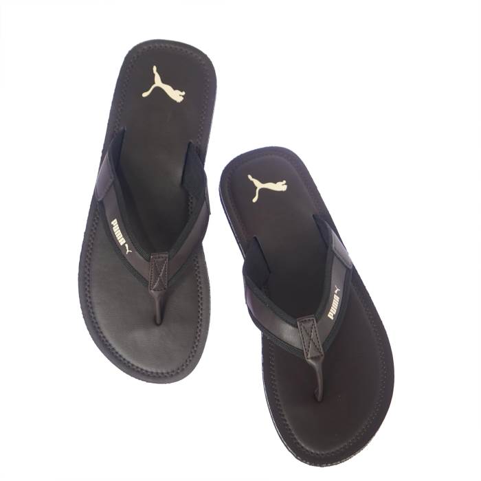 Puma Brand Mens Original Casual V-Shape Slipper / Flipflop Tsukisho V2 IDP 385070 04 (Brown)