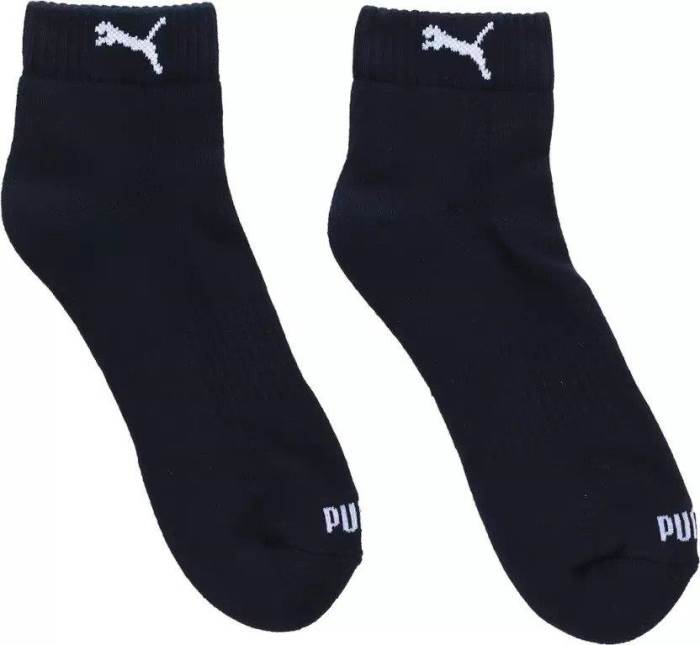 Puma Brand Men Solid Ankle Length Socks  (Pack of 2) (Navy) 92968302