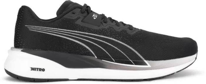 Puma Brand Mens Eternity Nitro Running Sports Shoes 194681 02 (Black/White)