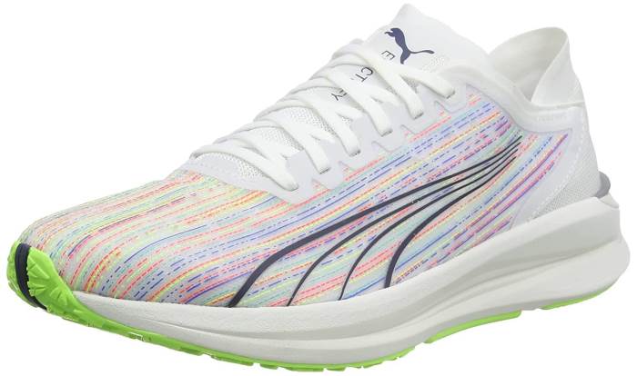 Puma Brand Mens Electrify Nitro SP Runing Sports Shoes 195415 01 (White/Multi)