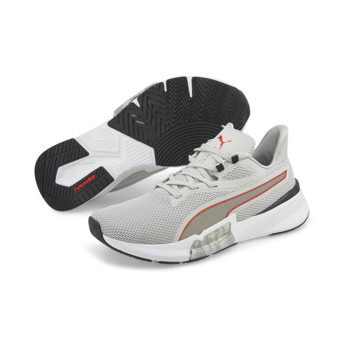 Puma Brand Mens Original PWRFRAME Outdoor Camo Training Sports Shoes 37617602 (Grey/Camo)