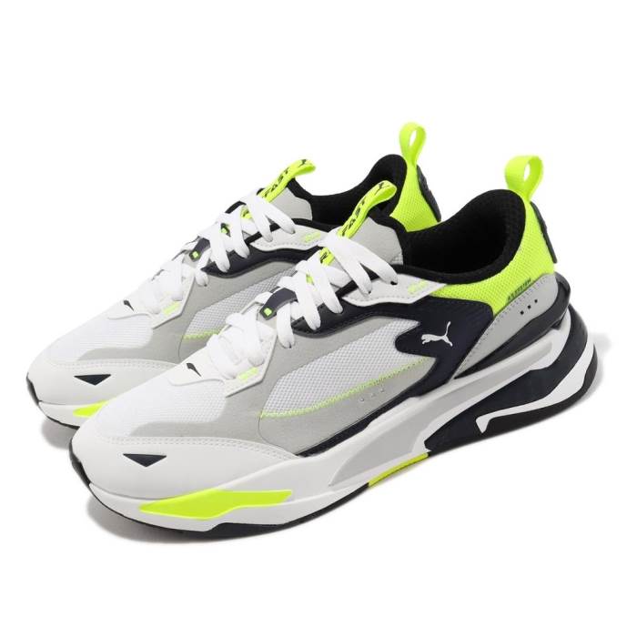 Puma Brand Mens Rs-Fast Limiter Casual Sneaker Sports Shoes 385043 06 (White/Black/Lime)