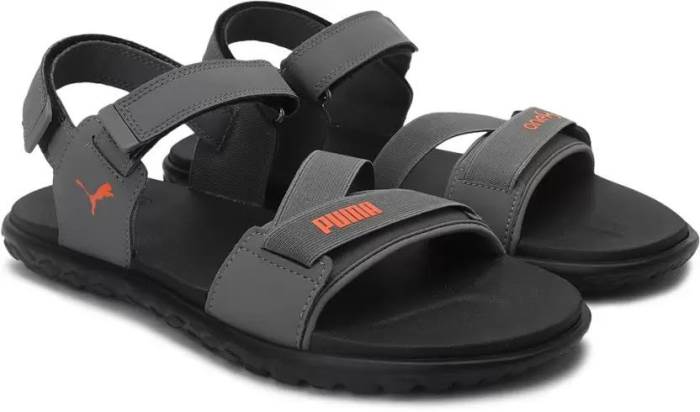 Puma Brand Men Stride v2 one8 Sports Sandal 380316 02 (Grey/Orange)