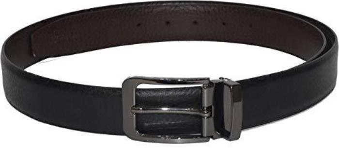 Woodland Brand Men`s BT1067639A Formal Reversible Belt (Black/Brown)