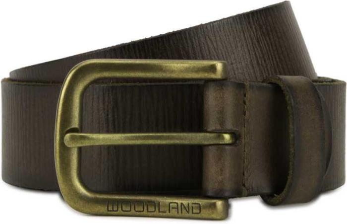 Woodland Brand Men`s BT1069008 Casual Pure Leather Belt (Brown)