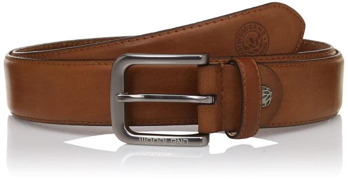 Woodland Brand Men`s BT1075041 Casual Belt (Tan)