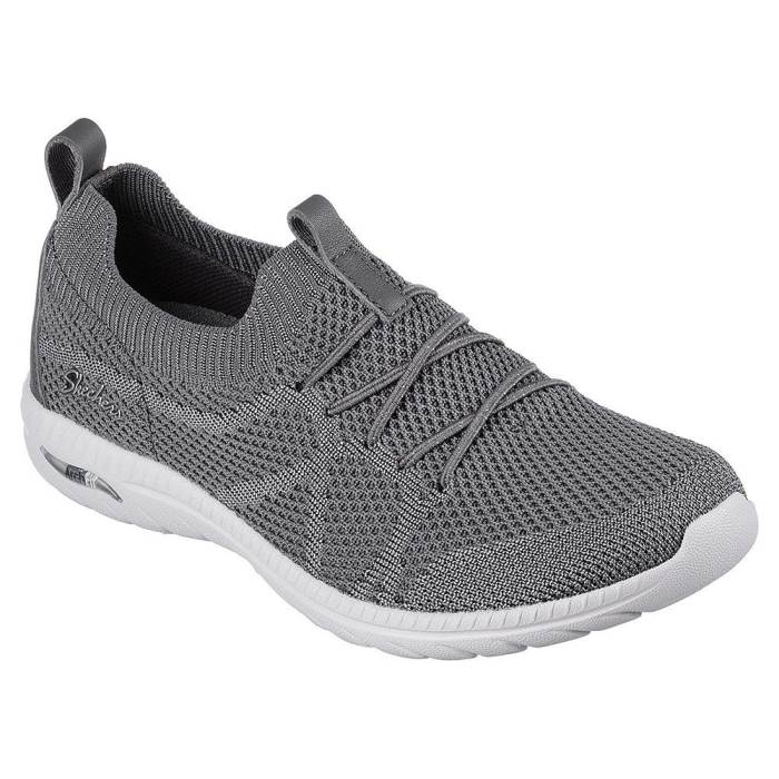 Skechers Brand Women Arch Fit Flex Active Shoes - 100285-CCL (Grey)