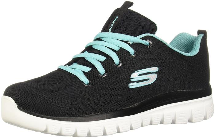 Skechers Brand Womens Memory Foam Laced Sports Shoes 12615