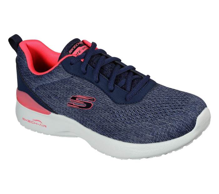 Skechers Brand Womens SKECH-AIR DYNAMIGHT-TOP PRIZE NVCL 149340 (Blue/Pink)