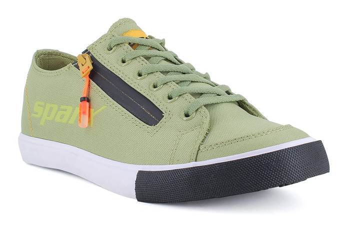 Sparx Brand Mens Casual Sneakers Shoes SM-641 (S.Green / G.Yellow)