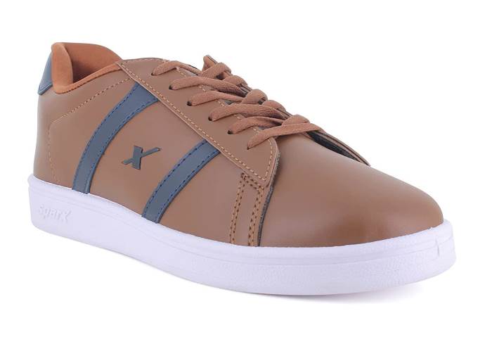 Sparx Brand Mens Casual Sneakers Shoes SM-750 (Tan)