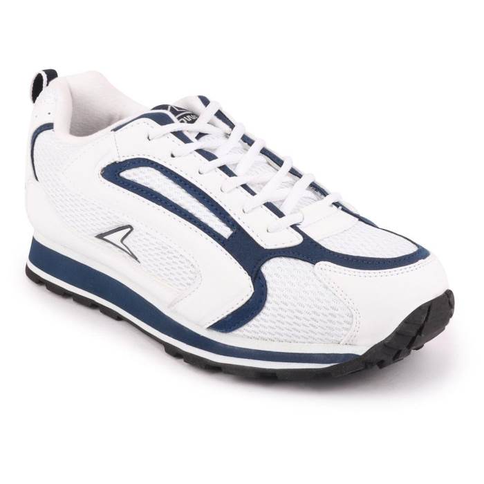 Bata Power Brand Men Original White Sports Running Shoes 831-1050