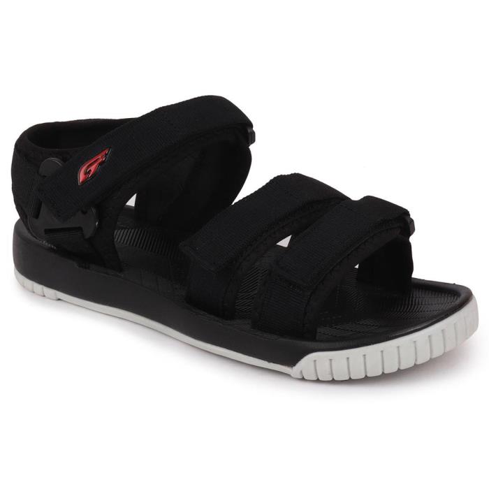 Bata Brand Men`s Foot Thrill Sports Sandal 861-6179 (Black)