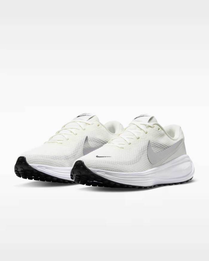 Nike Brand Womens Revolution 8 Road Running Sports Shoes HJ8485-112 White/Silver 