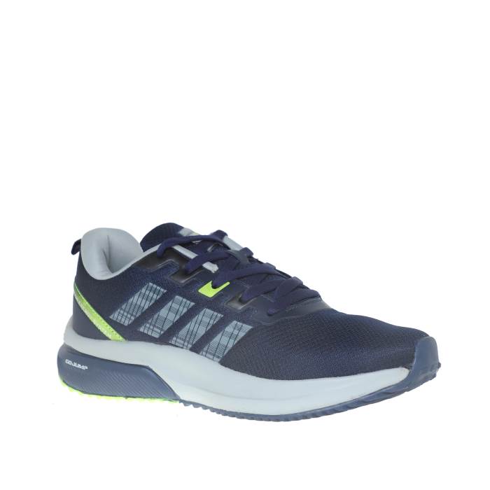 Columbus Brand Mens Casual Running Laced Sports Shoes Atom (Navy/P.Green)