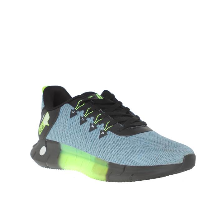 Columbus Brand Mens Casual Running Laced Sports Shoes Shield (Pista/P.Green)