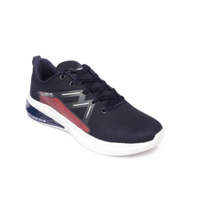 Columbus Brand Mens Casual Running Laced Sports Shoes Solar (Navy/Red)