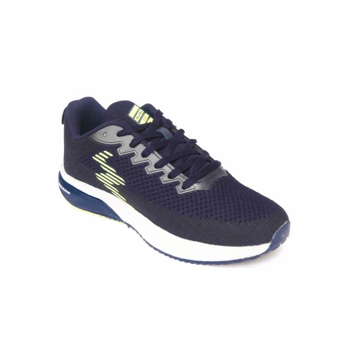 Columbus Brand Mens Casual Running Laced Sports Shoes Volter (Navy/P.Green)