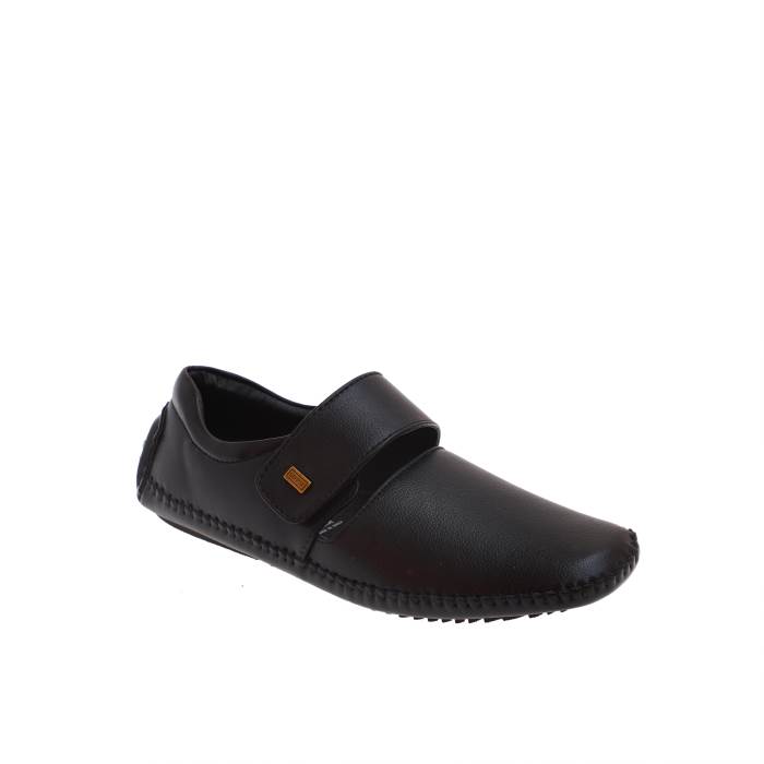 Lee Fox Brand Mens Roman Casual Sandal Rom-19 (Black)