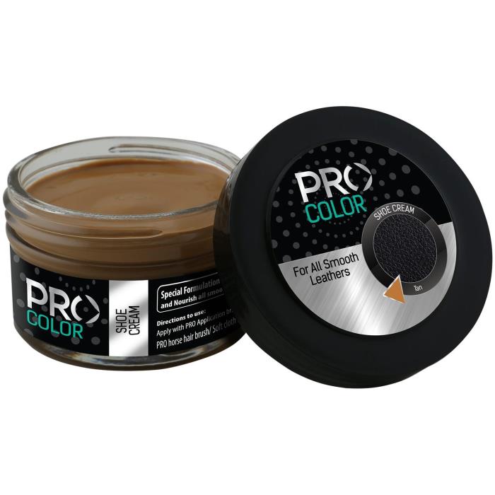 PRO CARE BRAND 257-256642 SHOE CREAM (TAN)