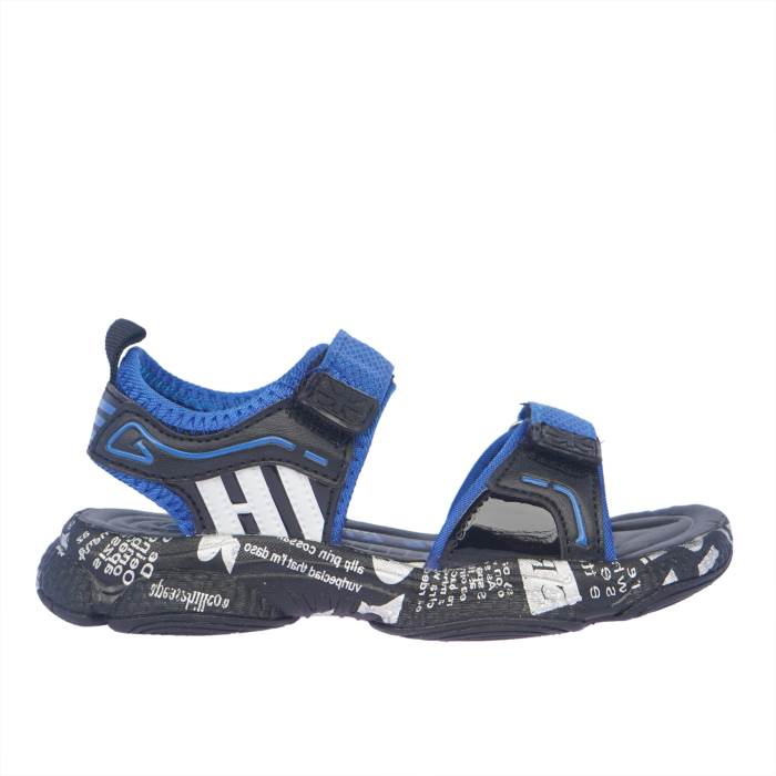 Rajashoes Brand Kids Sports Backstrap Sandal /Flipflop / Slipper 3555 (Blue)