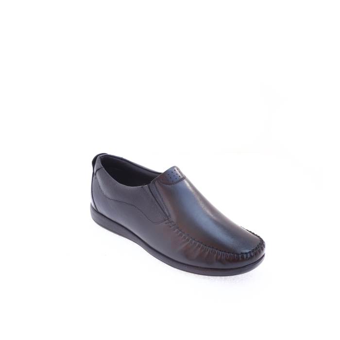 13 Reasons Brand Mens Formal Dress Up Slipons Leather Shoes L-413 (Black)