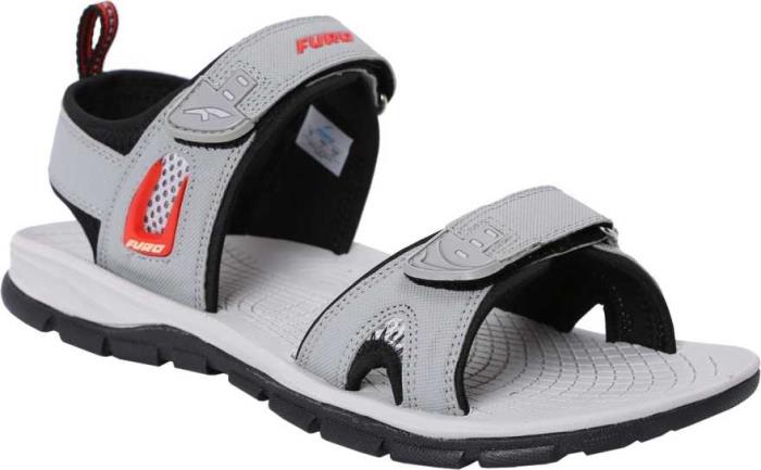 Furo Brand Mens Casual Sports Sandal SM104 (Grey/Black)
